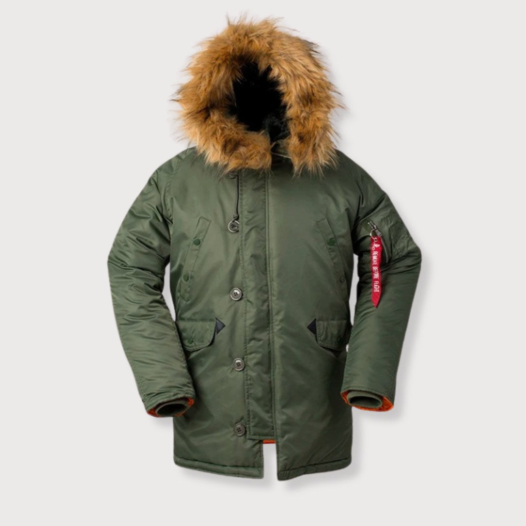 Warme Winterjacke für Herren